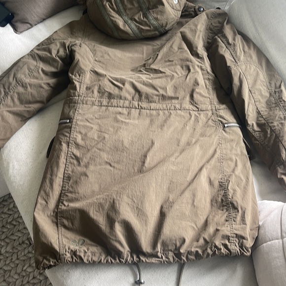 Sherpa Lined TNA Winter Jacket PARKA Army Green Size Small - Picture 7 of 11